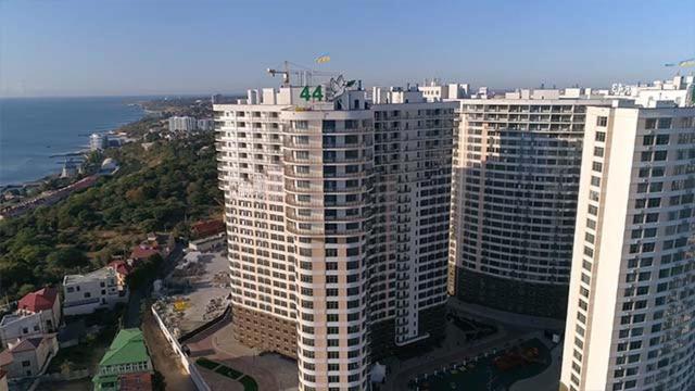 Панорама Моря И Аркадии Odessa Exteriör bild